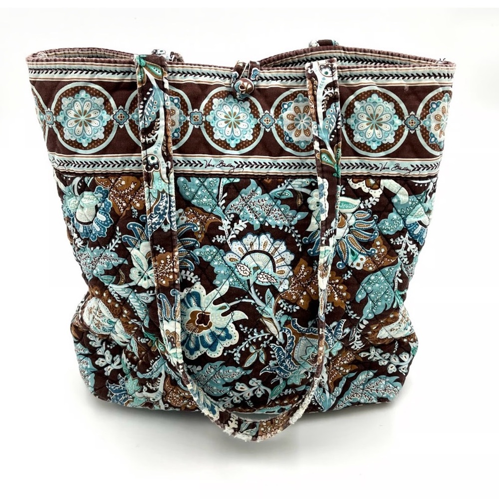 Vera Bradley Tote Bag in retired pattern Java Blue
